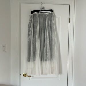 Maje tulle skirt